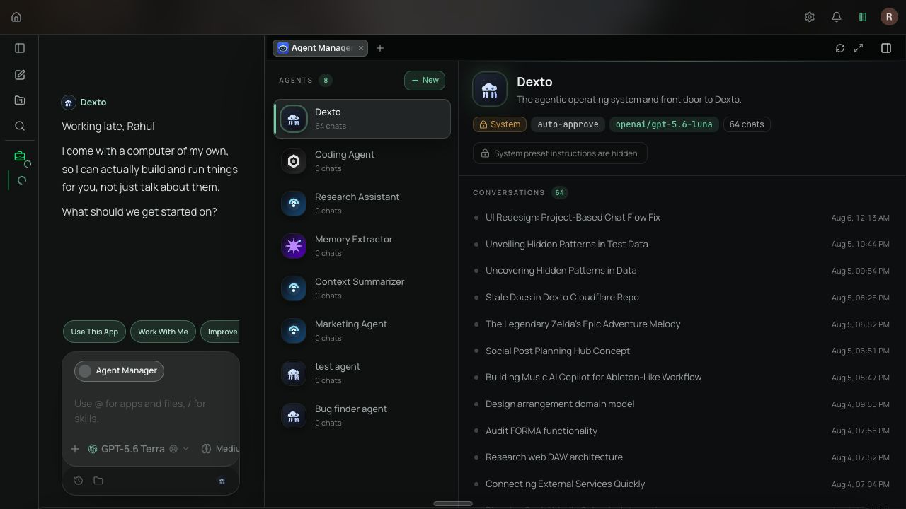 Agent Manager screenshot