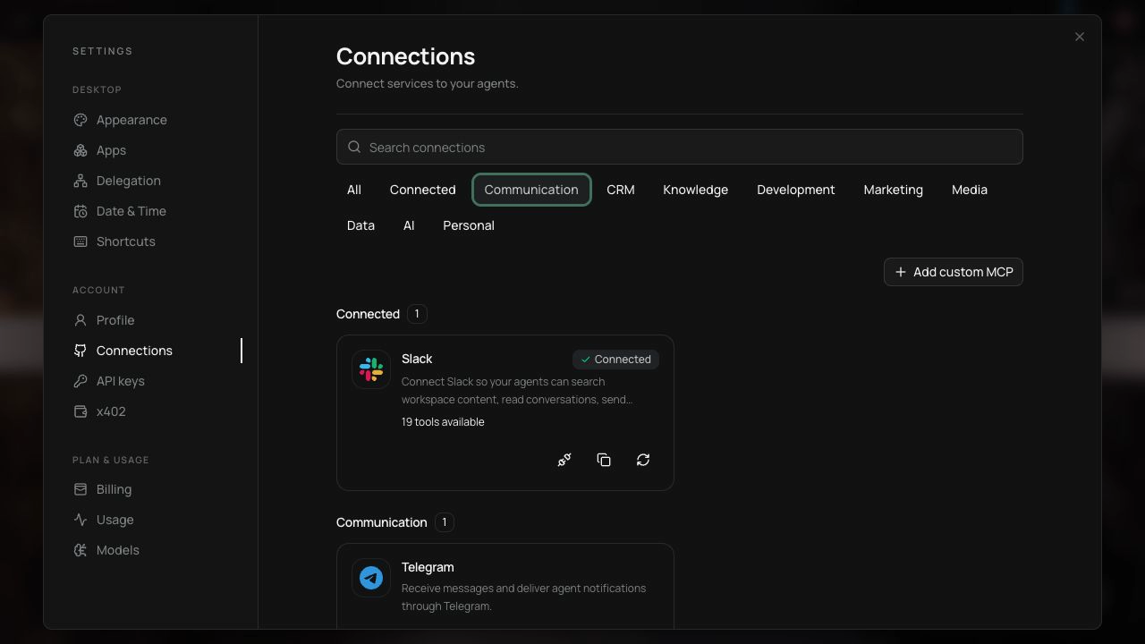 Filter by category screenshot